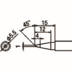 太洋電機 グット goot グット PX-2RT-BC 替こて先 PX2 3系/SVS系用 goot 太洋電機