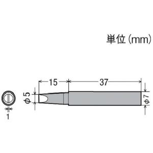 太洋電機 グット goot グット PX-2RT-5D 替こて先 PX2 3系/SVS系用 goot 太洋電機