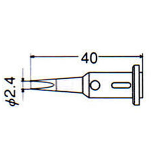 太洋電機 グット goot グット GP-501RT-2.4D 替こて先 GP-501用 goot 太洋電機