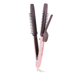 テスコム TESCOM テスコム TB552A-P マイナスイオン2WAYブラシヘアーアイロン 26mm メルティピンク TESCOM