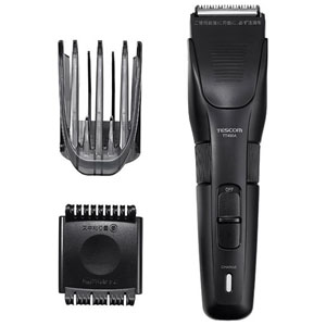 テスコム TESCOM テスコム TT490A-K ヘアーカッター 海外利用OK 水洗いOK ブラック TESCOM