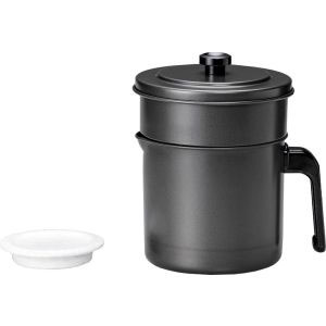 高木金属工業 高木金属 フッ素コート 活性炭 油ろ過ポット W 0.9L KWP-0.9 油こし器