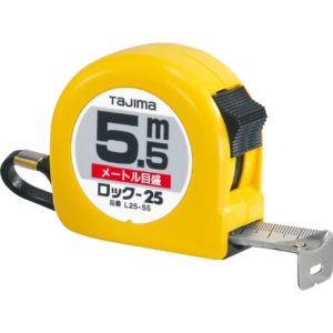 タジマ TAJIMA タジマ L25-55BL ロック-25 5.5m メートル目盛 ブリスター