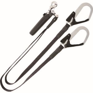 タジマ TAJIMA タジマ A1FR150-WL1BK ハーネス用ランヤード 平ロープ ダブルL1