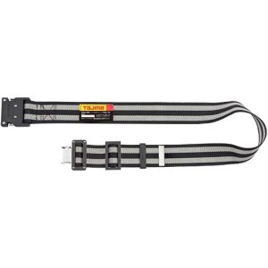 タジマ TAJIMA タジマ BWM125-BWH 胴ベルト アルミワンタッチバックル M ボーダー白
