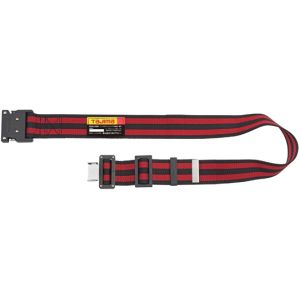 タジマ TAJIMA タジマ BWM125-BRE 胴ベルト アルミワンタッチバックル M ボーダー赤