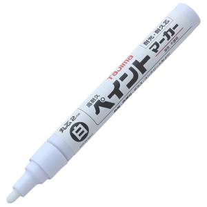 タジマ TAJIMA タジマ KPEM-WHT 高耐久ペイントマーカー 白