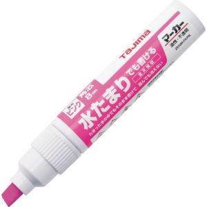 タジマ TAJIMA タジマ ZENM-FKPK 全天候マーカー蛍光ピンク<太字 角芯>