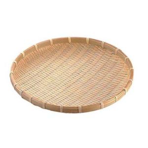つかさき つかさき 竹 小ヒゴ 平皿 27cm 50-343