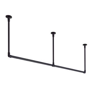 トーソー TOSO トーソー 30017004 ハンギングH1 天井付 Cタイプセット ブラック W1780mm×H450mm