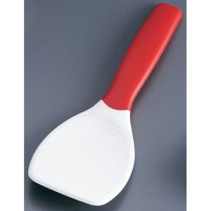 花井化成 抗菌 魔法のおしゃもじさん(溝付)19cm レッド BSY5402