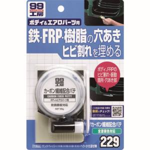 ソフト99 SOFT99 ソフト99 9229 カーボン繊維配合パテ 80g SOFT99