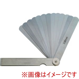 新潟精機 SK SK 100MX スキマゲージ シクネスゲージ 100MX 100mm 13枚 厚さ0.03～3.00mm 新潟精機