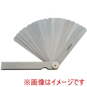 新潟精機 SK SK 100ML スキマゲージ シクネスゲージ 100ML 100mm 19枚 厚さ0.01～1.00mm 新潟精機