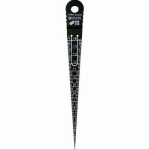 新潟精機 SK SK TPG-800KD プラスチックテーパーゲージ快段目盛 1～15mm 新潟精機