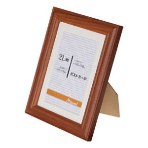 エツミ エツミ フォトフレーム Novel ノベル 小説 2L 5×7in ポストカード 4×6in PS ブラウン VE-5583