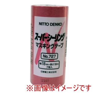 日東電工 Nitto 日東電工 727 ペイントクイーン小箱18ミリX18M