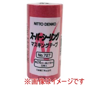 日東電工 Nitto 日東電工 727 ペイントクイーン小箱24ミリX18M