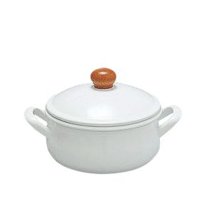 野田琺瑯 NodaHoro 野田琺瑯 ホーロー ポーチカ キャセロール 15cm PO-15W