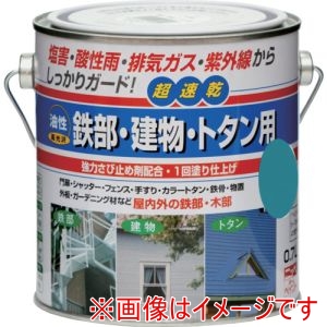 ニッぺ ニッぺ HUB123-0.7 油性鉄部･建物･トタン用 0.7L ロイヤルグリーン