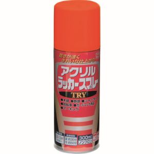 ニッぺ ニッぺ 22T008-300 アクリルラッカースプレーTRY 300ml オレンジ 2