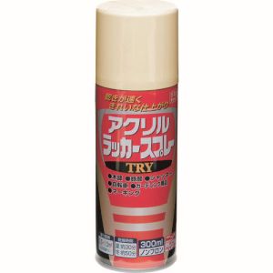ニッぺ ニッぺ 22T010-300 アクリルラッカースプレーTRY 300ml アイボリー 2