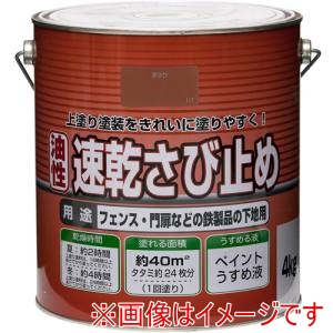 ニッぺ ニッぺ ニュー油性速乾さび止め 4kg 赤さび HY108-4