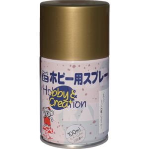 ニッぺ ニッぺ 4976124413810 ミニホビースプレー 100ml ゴールドメタリック HR8240-100