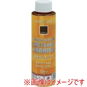 ニッぺ ニッぺ 300N024-125 水性ウレタンニス 125ml ウォルナット
