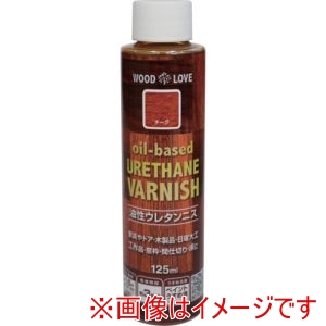 ニッぺ ニッぺ 300N042-125 油性ウレタンニス 125ml チーク