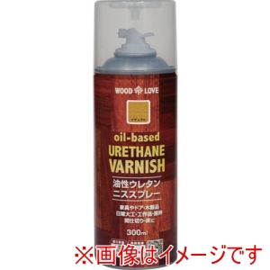 ニッぺ ニッぺ 300T001-300 油性ウレタンニススプレー 300ml ナチュラル