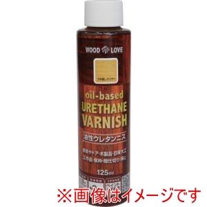 ニッぺ ニッぺ 300N047-125 油性ウレタンニス 125ml つや消しクリヤー
