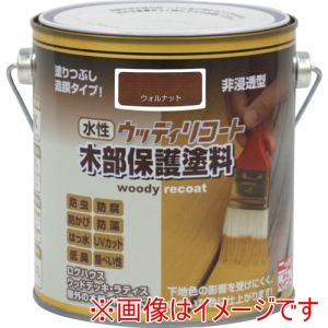 ニッぺ ニッぺ 300N004-0.7 水性ウッディリコート 0.7L ウォルナット
