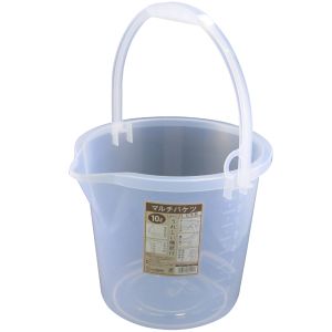 グリーンパル グリーンパル マルチバケツ 10L クリア