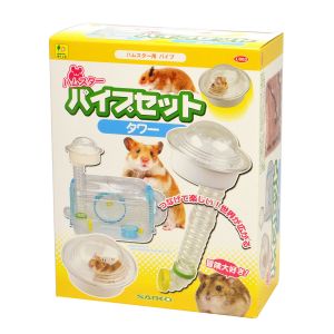 三晃商会 SANKO 三晃商会 ハムスターパイプセット タワー ジャンガリアン