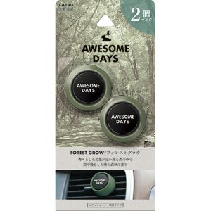 晴香堂 カーオール CARALL 晴香堂 オーサムデイズクリップ2個パック フォレストグロウ 3600