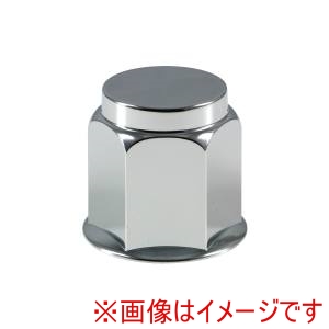 ジェットイノウエ JET INOUE  ジェットイノウエ 500448 フラットナットカバー 41mm 樹脂/クロームメッキ 高さ51mm 6個入