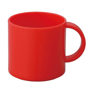 エンテック エンテック マイカップ 大 330ml レッド No.809R プラスチック コップ