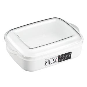 エンテック ENTEC エンテック パルス レンジ容器 角 ホワイト PL-1003W