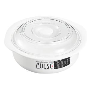 エンテック ENTEC エンテック パルス レンジ容器 丸 ホワイト PL-1203W