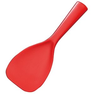 エンテック ENTEC エンテック 抗菌 PP 福杓子 しゃもじ 大 195mm 赤 No.101R BSY0413A