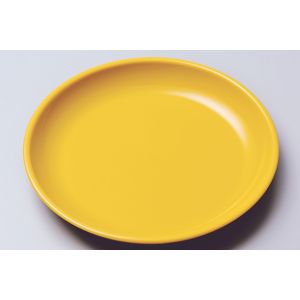 エンテック ENTEC エンテック No.1710Y PP 給食皿 14cm イエロー φ140xH19