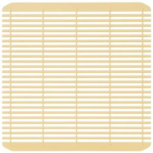 エンテック ENTEC エンテック PP ざるそば スダレ 角型 NO.93I アイボリー