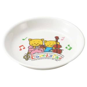 エンテック ENTEC エンテック メラミン お子様食器 こねこたい 中皿 KO-25