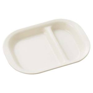 エンテック ENTEC エンテック メラミン食器 角仕切皿 小 CK-10 クリーム