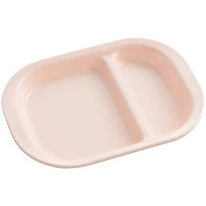 エンテック ENTEC エンテック メラミン食器 角仕切皿 小 ピンク PK-10