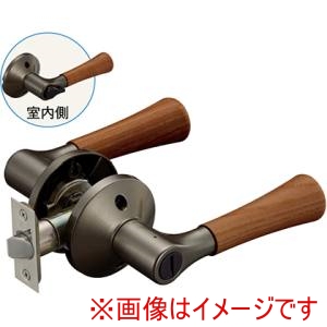 マツ六 マツ六 7010064 リフォーム用レバーハンドル錠 間仕切錠 個室用