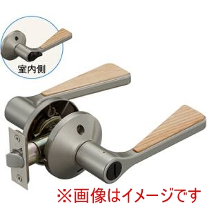 マツ六 マツ六 7010065 リフォーム用レバーハンドル錠 間仕切錠 個室用