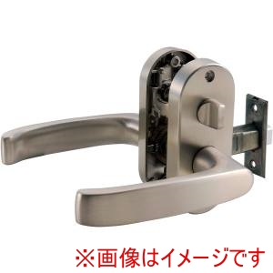 マツ六 マツ六 7010738 MJレバー 間仕切錠 ニッケルBS50 10738 錠前