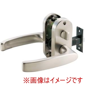 マツ六 マツ六 7010740 MJレバー 表示錠 ニッケルBS50 10740 錠前